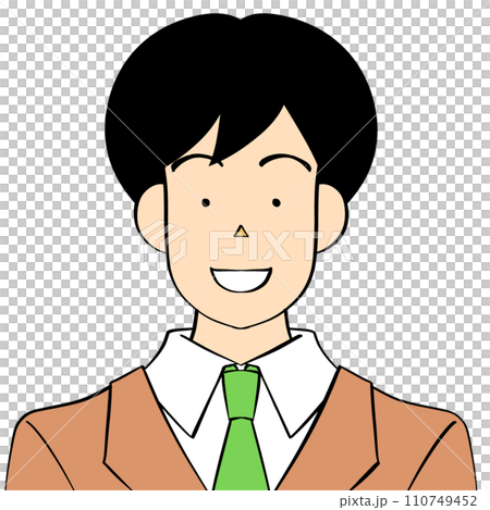 サラリーマン　アイコン　ビジネスマン 110749452