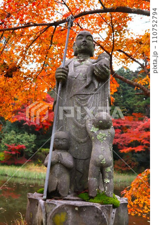 長岳寺紅葉 長岳寺紅葉 110752794