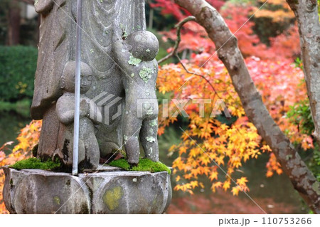 長岳寺紅葉 110753266