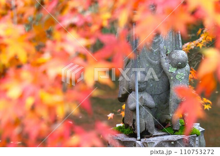 長岳寺紅葉 110753272