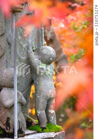 長岳寺紅葉 110753274