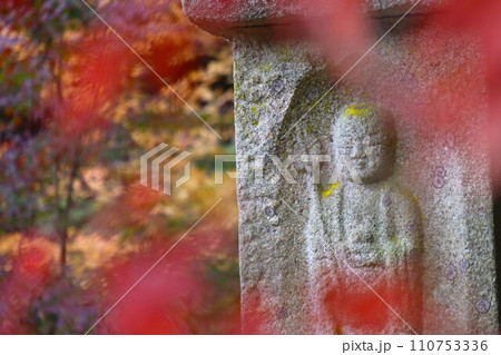 長岳寺紅葉 110753336
