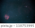 バラ星雲からクリスマスツリー星団 110753995