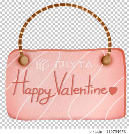 valentine sign valentine sign 110754678