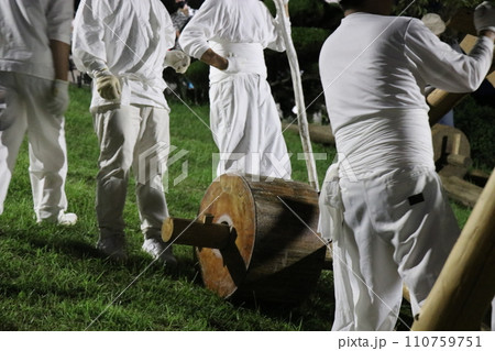 山﨑八幡宮秋季例大祭、山崎八幡宮、秋、祭り、2023年、山車、本山神事 山﨑八幡宮秋季例大祭、山崎八幡宮、秋、祭り、2023年、山車、本山神事 110759751