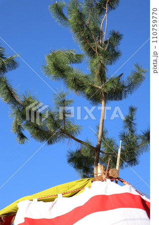 山﨑八幡宮秋季例大祭、山崎八幡宮、秋、祭り、2023年、山車、本山神事 山﨑八幡宮秋季例大祭、山崎八幡宮、秋、祭り、2023年、山車、本山神事 110759770