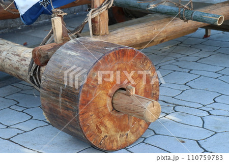 山﨑八幡宮秋季例大祭、山崎八幡宮、秋、祭り、2023年、山車、本山神事 110759783