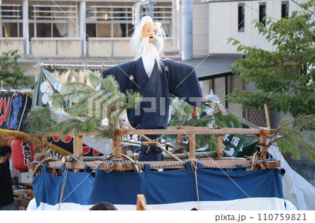 山﨑八幡宮秋季例大祭、山崎八幡宮、秋、祭り、2023年、山車、本山神事 山﨑八幡宮秋季例大祭、山崎八幡宮、秋、祭り、2023年、山車、本山神事 110759821