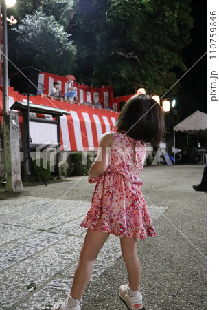 山﨑八幡宮秋季例大祭、山崎八幡宮、秋、祭り、2023年、山車、本山神事 110759846