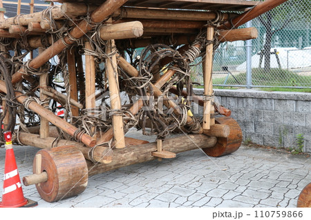 山﨑八幡宮秋季例大祭、山崎八幡宮、秋、祭り、2023年、山車、本山神事 山﨑八幡宮秋季例大祭、山崎八幡宮、秋、祭り、2023年、山車、本山神事 110759866
