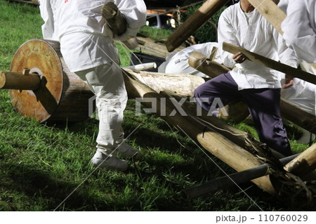 山﨑八幡宮秋季例大祭、山崎八幡宮、秋、祭り、2023年、山車、本山神事 山﨑八幡宮秋季例大祭、山崎八幡宮、秋、祭り、2023年、山車、本山神事 110760029