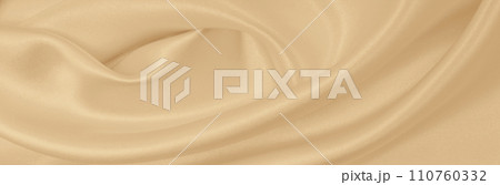 Smooth elegant golden silk or satin luxury cloth texture as wedding background. Luxurious background design. In Sepia toned. Retro style Smooth elegant golden silk or satin luxury cloth texture as wedding background. Luxurious background design. In Sepia toned. Retro style 110760332