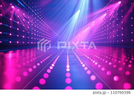 AI-generated content. Abstract Futuristic technology background. Generative AI 110760396