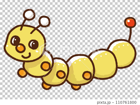 Illustration of hornworm Illustration of hornworm 110761800