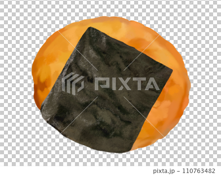 海苔せんべい（1枚） 110763482