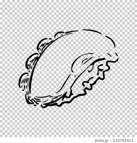 Hand drawn illustration of octopus sushi 110763821