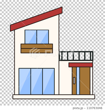 Illustration of a house 110763846