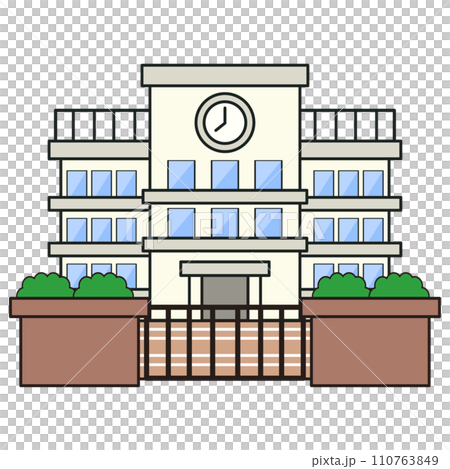 This is a school illustration. This is a school illustration. 110763849