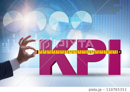 Concepg of key performance indicator 110765351