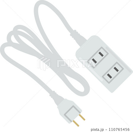 延長コード、電源タップ 110765456