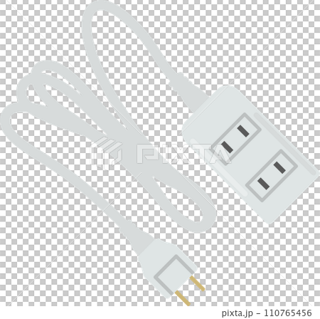 延長コード、電源タップ 110765456