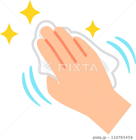 布で磨く動作、拭き掃除 布で磨く動作、拭き掃除 110765459