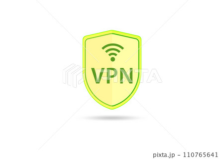 Virtual private network VPN cyber concept Virtual private network VPN cyber concept 110765641