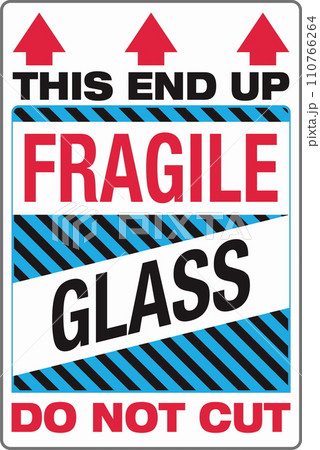 International Shipping Pictorial Labels Fragile Glass This End Up Do Not Cut International Shipping Pictorial Labels Fragile Glass This End Up Do Not Cut 110766264