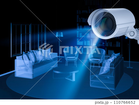 Security camera or cctv camera for house security 110766652