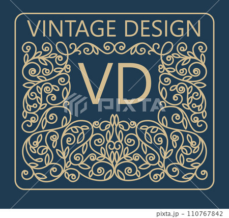 art nouveau frame greeting card art nouveau frame greeting card 110767842