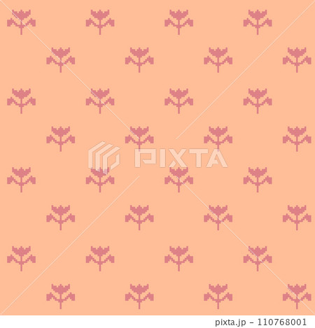 Twigs and branches floral composition pixel art Twigs and branches floral composition pixel art 110768001