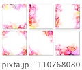 アルコールインクアート_グラフィック_ピンク 110768080