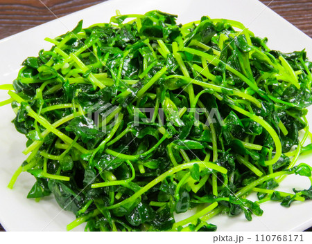 豆苗の中華炒め 豆苗の中華炒め 110768171