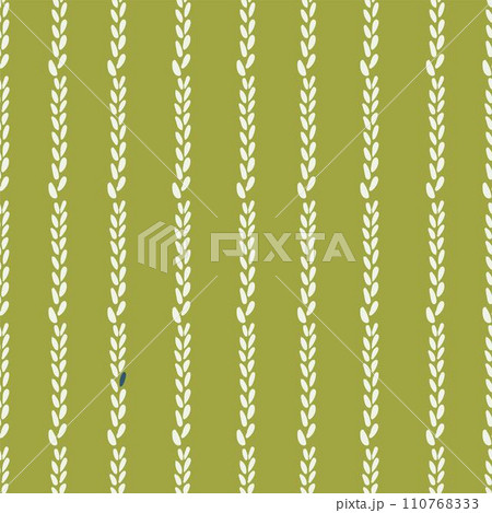Flower leaves or branches in rows, minimalist 110768333