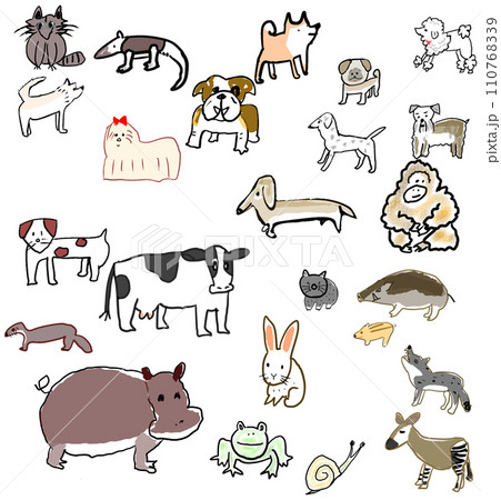 動物サンプル 110768339