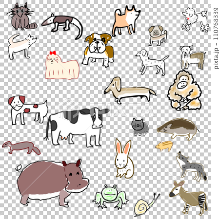 動物サンプル 110768339