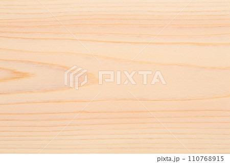 木目の背景素材　（国産ヒノキ板の木目） 110768915
