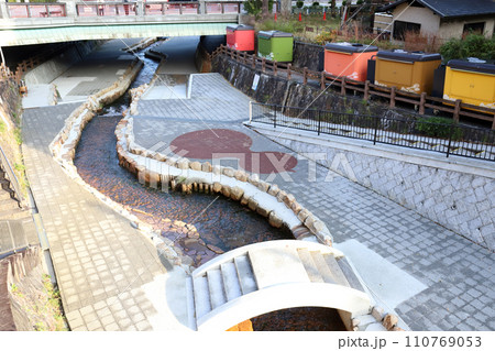 有馬温泉 有馬川親水広場(兵庫県 神戸市) 有馬温泉 有馬川親水広場(兵庫県 神戸市) 110769053
