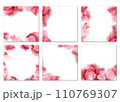 アルコールインクアート_グラフィック_レッド 110769307