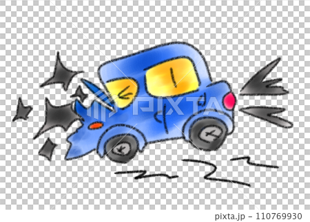 car that caused an accident 110769930