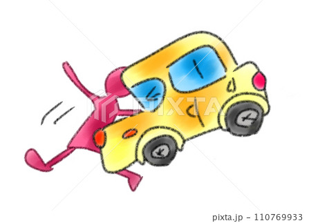 事故を起こした車 事故を起こした車 110769933