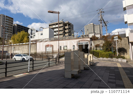 大阪市都島区/桜ノ宮駅の南口(2024年1月11日撮影) 大阪市都島区/桜ノ宮駅の南口(2024年1月11日撮影) 110771114