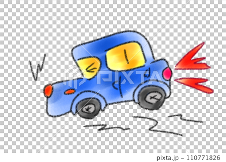 汽車突然煞車 110771826