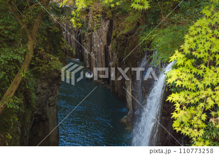 宮崎 高千穂峡 真名井の滝 110773258