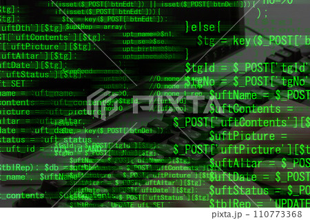 IT開発・システム開発・プログラミング・プログラムコード・テクノロジーのイメージ 110773368