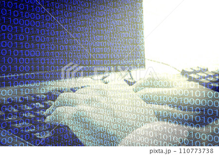 デジタル・コンピューター・テクノロジーのイメージ デジタル・コンピューター・テクノロジーのイメージ 110773738