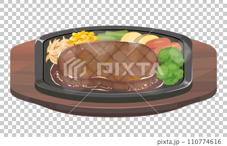 牛排的插圖 110774616