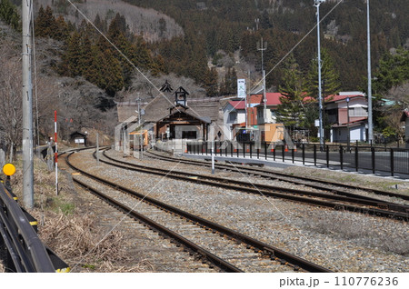 会津鉄道　湯野上温泉駅 110776236