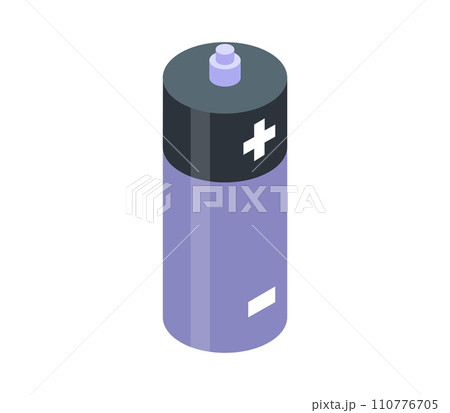 Isometric battery Isometric battery 110776705