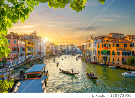 Calm evening in Italy 110778956